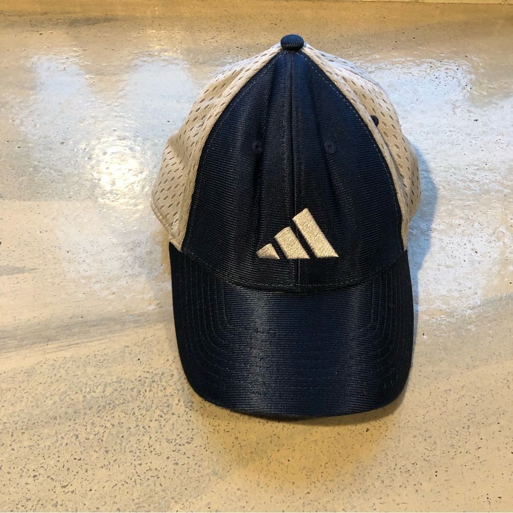 Adidas Blue And Grey Hat